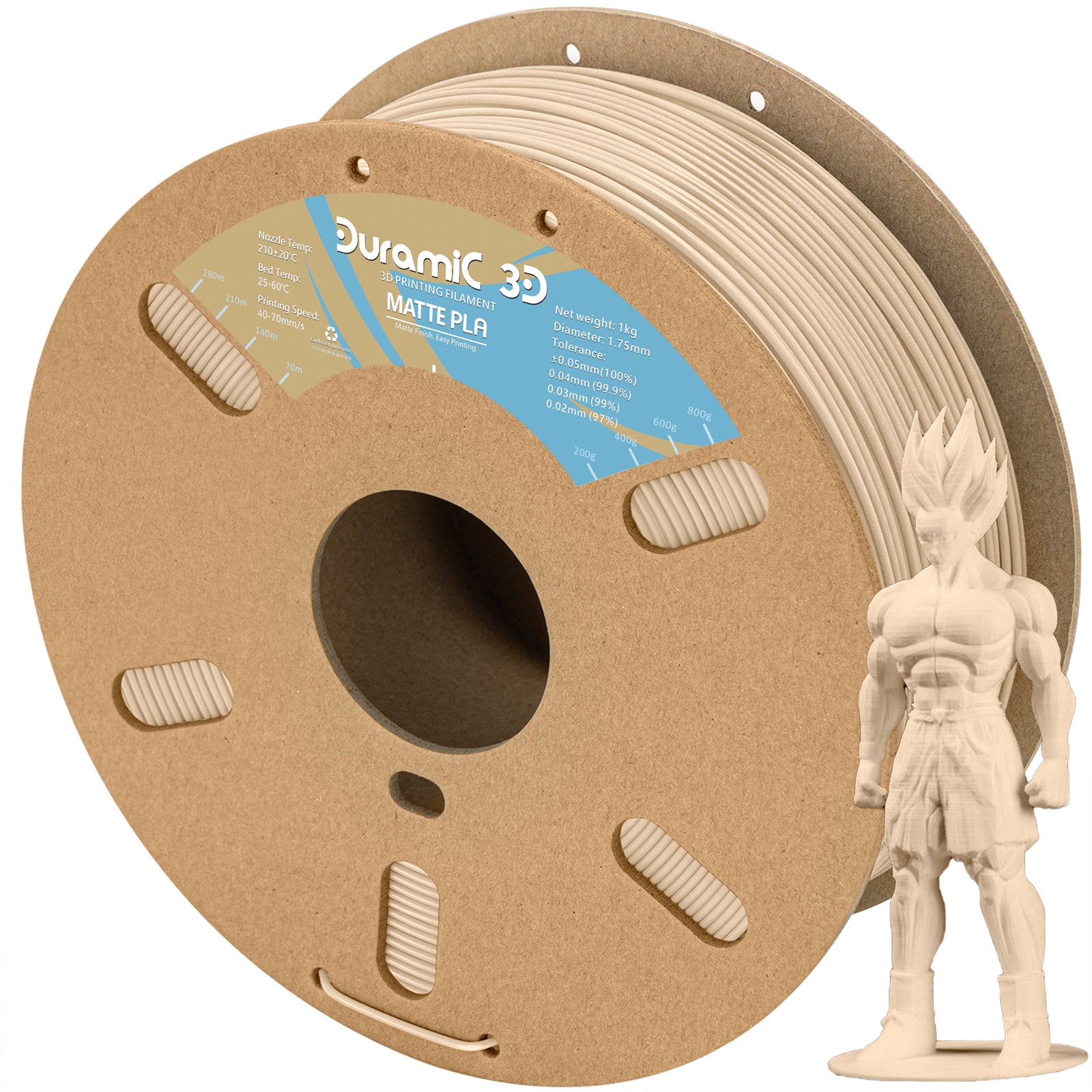 Duramic 3D Matte PLA spool